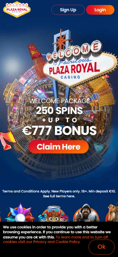 Plaza Royal Casino Mobile screenshot